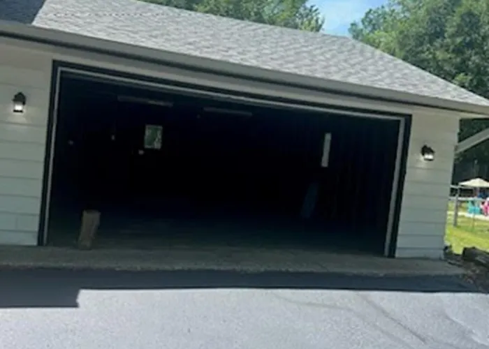 With Large Deck In Near Naval Base *