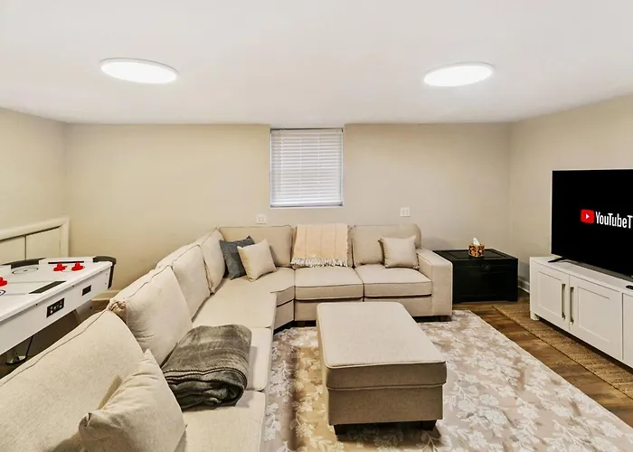 With Large Deck In Near Naval Base *